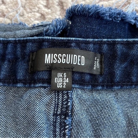 Missguided Wide Leg Palazzo Jeans - Picture 11 of 13
